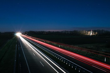 Autostradą nad morze taniej w nocy